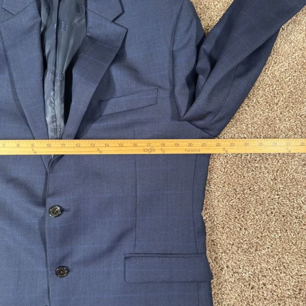 Lauren Ralph Lauren Blazer Men 42 R Blue Wool Blend Blazer